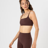 Bare Scoop Bra in Chocolate