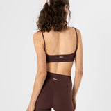 Scoop Bra Set in Chocolate